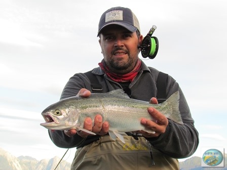 Fotos da pesca esportiva em Chaiten no Chile